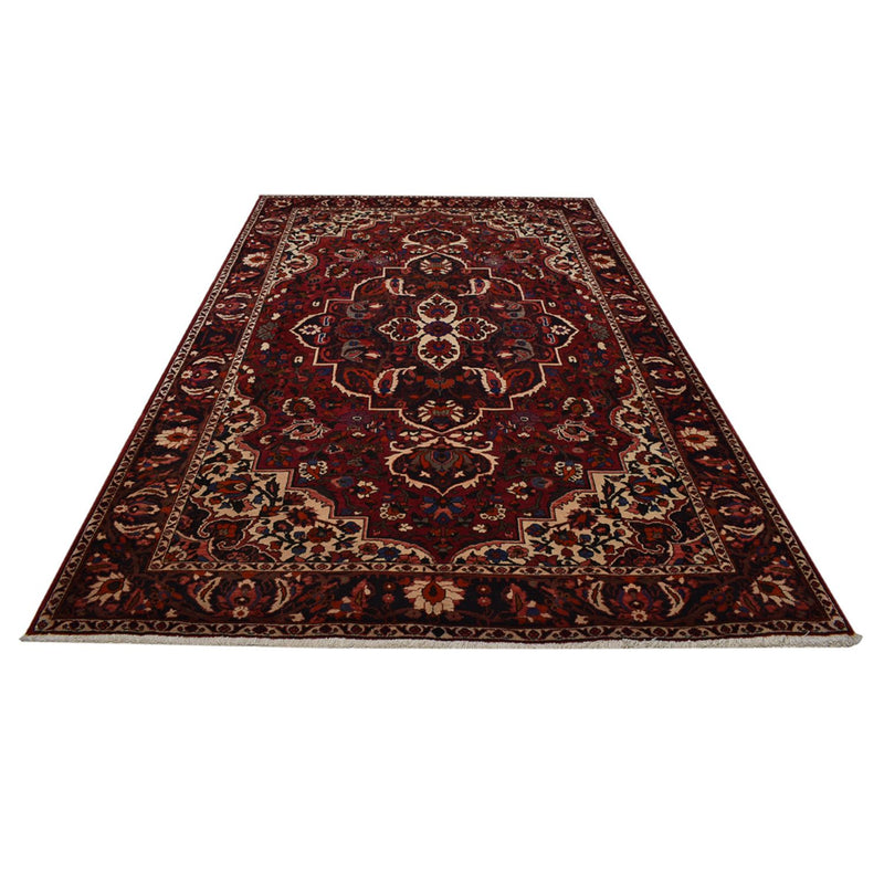 Perserteppich - Nomadic - 313 x 203 cm - dunkelrot