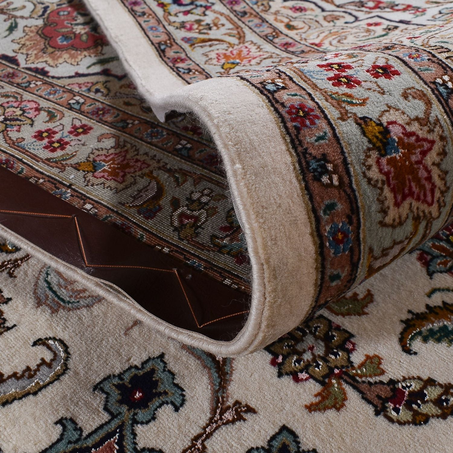 Perserteppich - Täbriz - Royal - 502 x 304 cm - beige