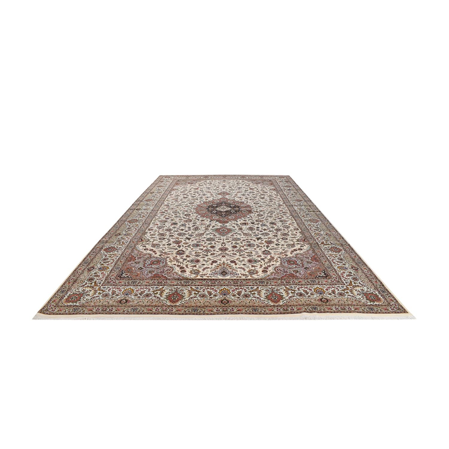 Perserteppich - Täbriz - Royal - 502 x 304 cm - beige