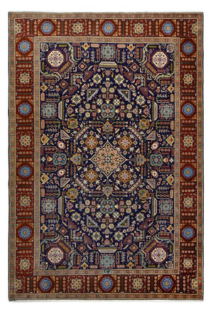 Perserteppich - Nomadic - 298 x 205 cm - weinrot