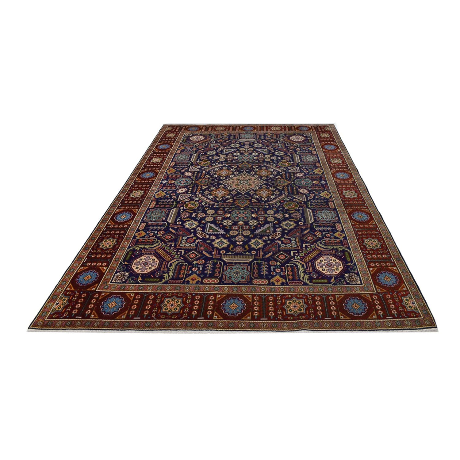 Perserteppich - Nomadic - 298 x 205 cm - weinrot