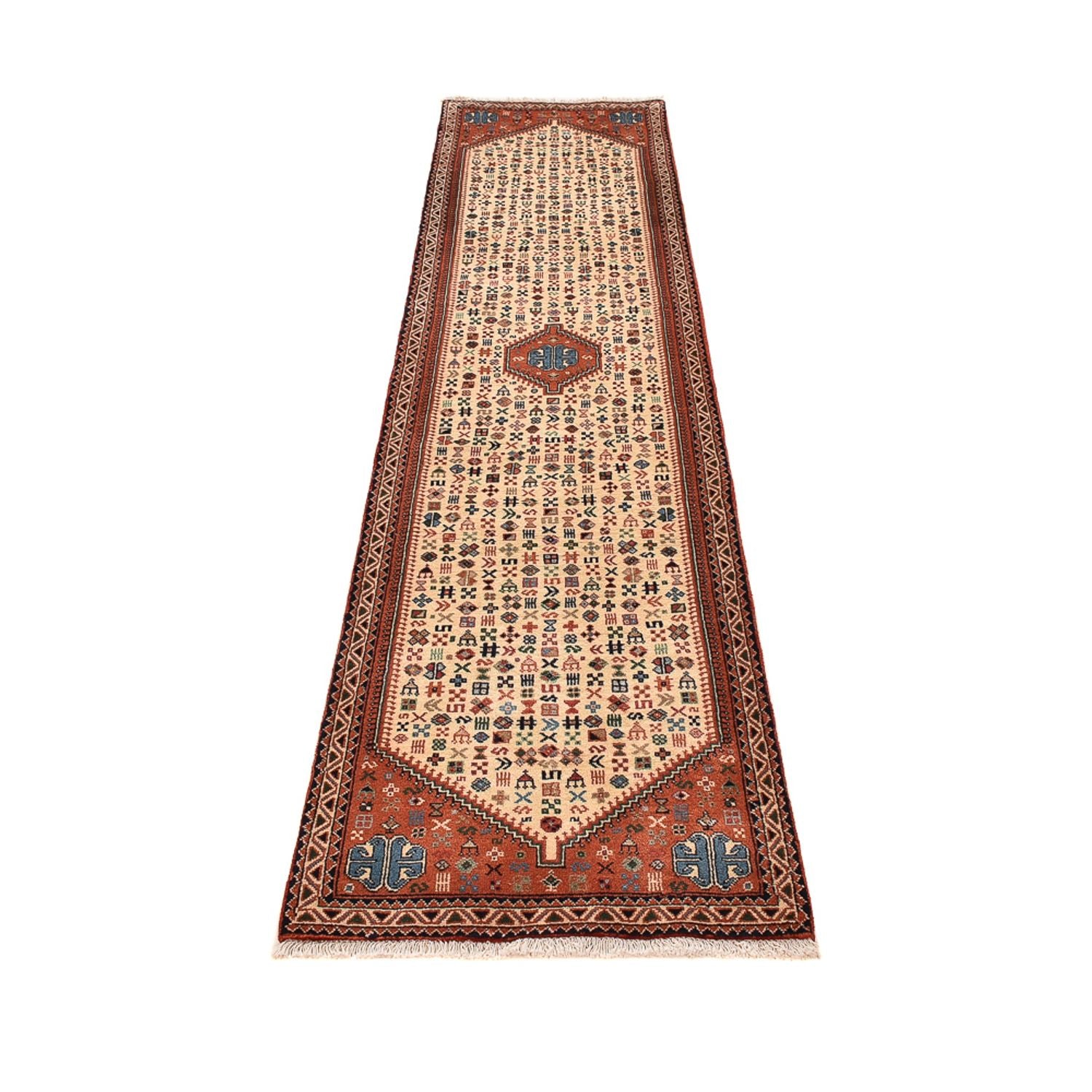 Läufer Perser - Nomadic - 292 x 66 cm - beige