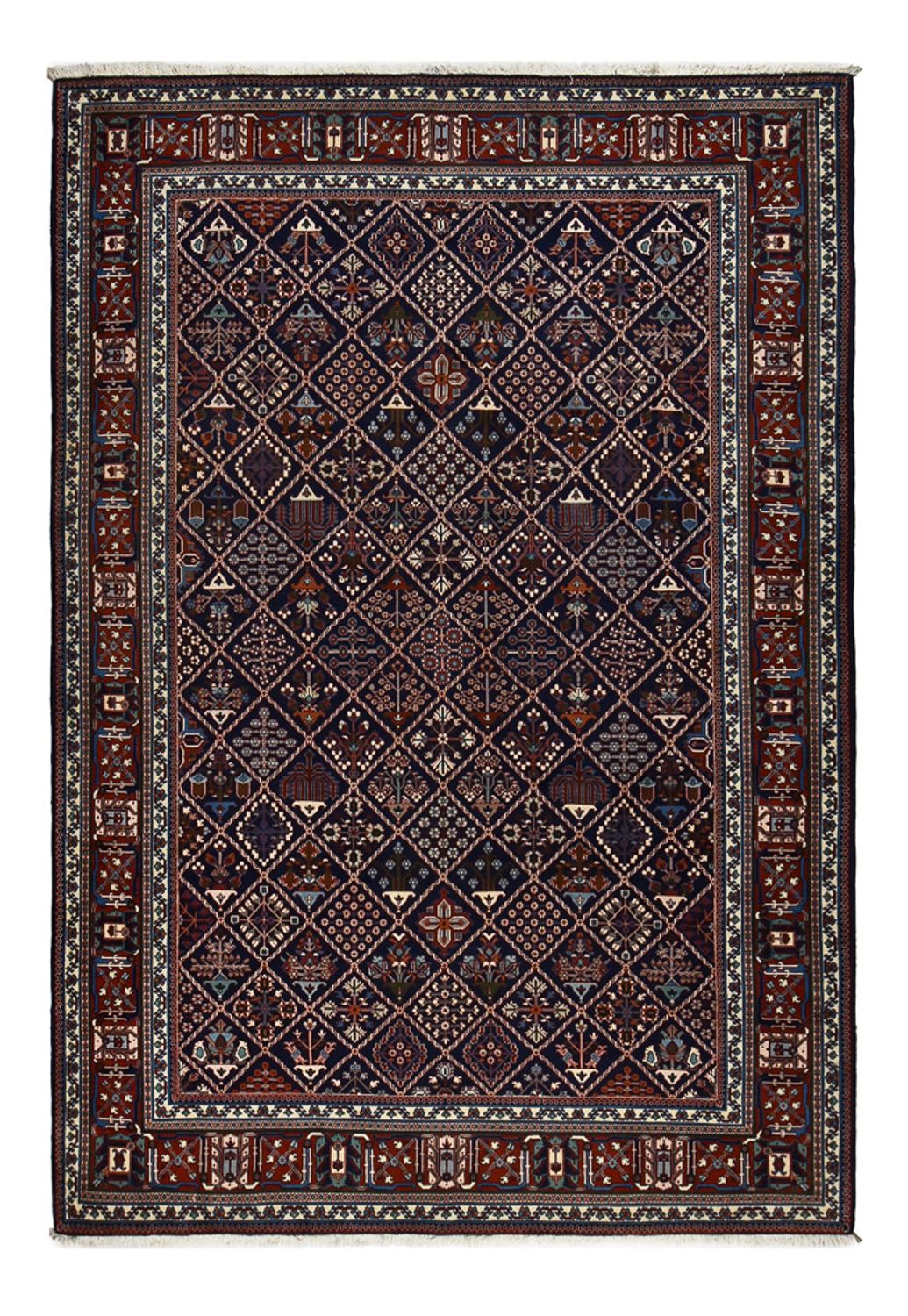 Perserteppich - Nomadic - 293 x 203 cm - weinrot