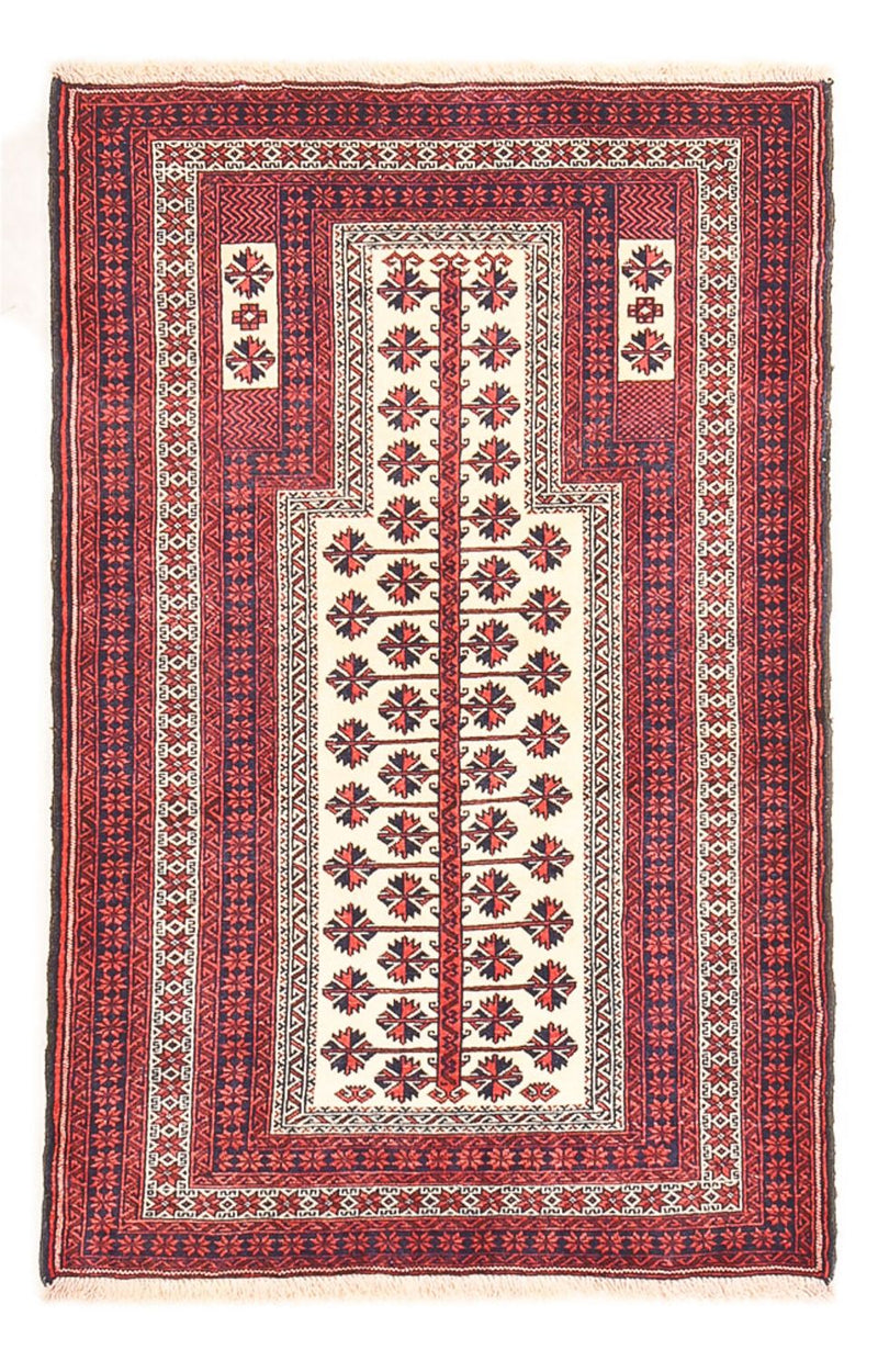 Belutsch Teppich - 150 x 100 cm - mehrfarbig