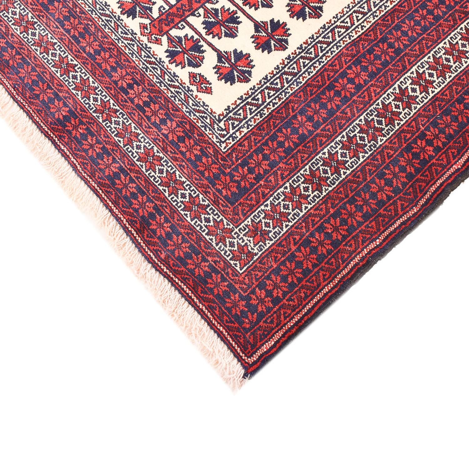 Belutsch Teppich - 150 x 100 cm - mehrfarbig