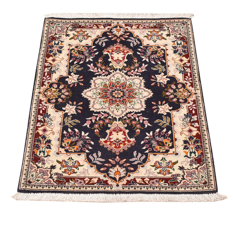Perserteppich - Täbriz - Royal - 90 x 60 cm - dunkelblau