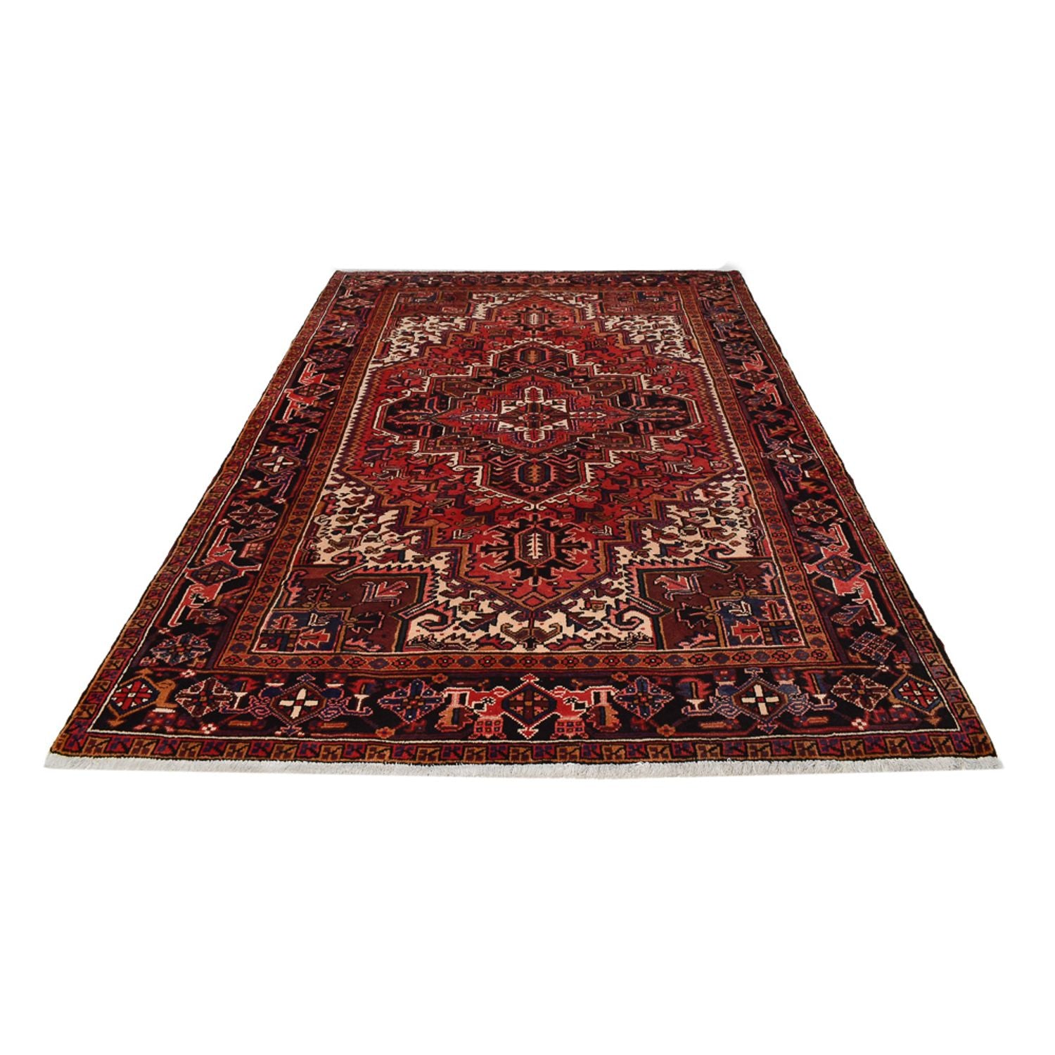 Perserteppich - Nomadic - 292 x 206 cm - rot