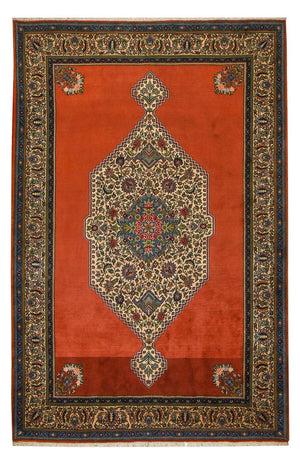 Perserteppich - Nomadic - 317 x 218 cm - rot