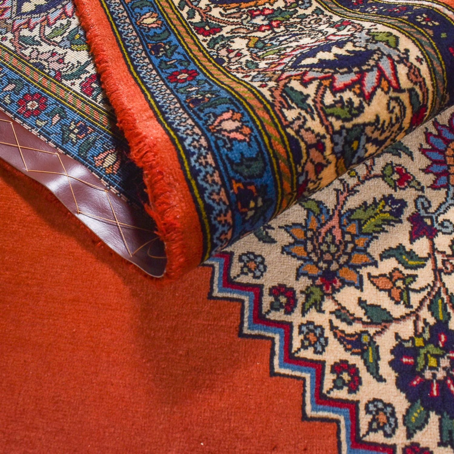 Perserteppich - Nomadic - 317 x 218 cm - rot