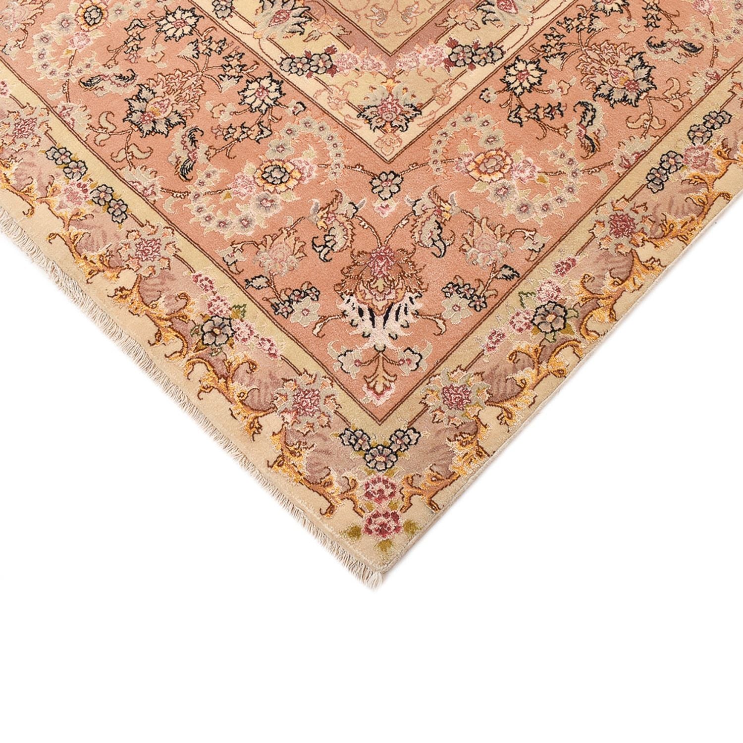 Perserteppich - Täbriz - Royal - 414 x 293 cm - gold