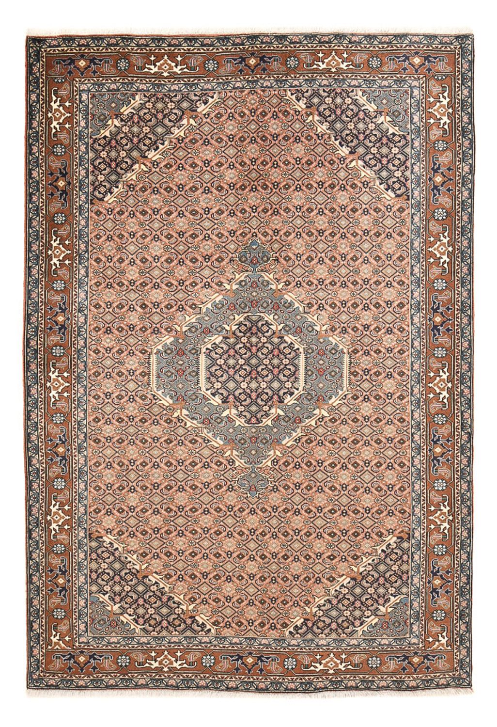 Perserteppich - Nomadic - 291 x 203 cm - terrakotta