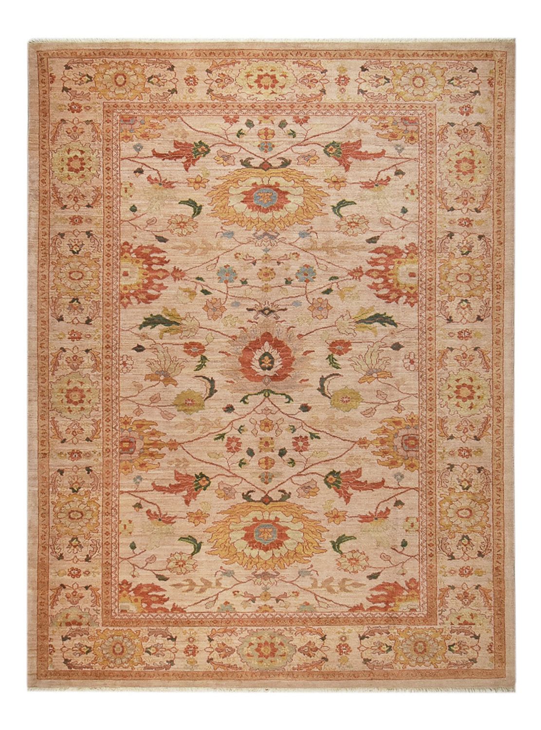 Ziegler Teppich - 362 x 262 cm - camel