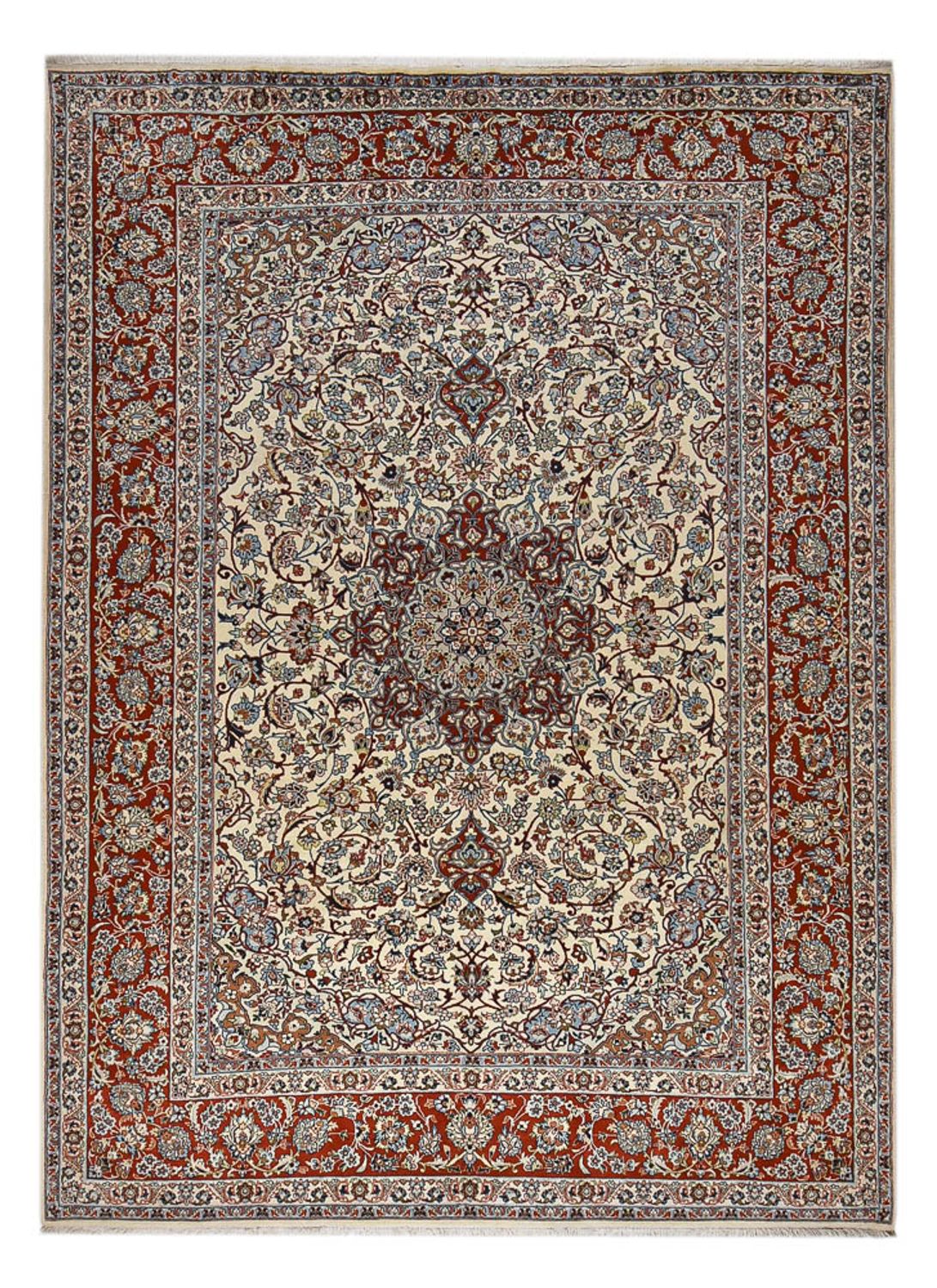 Perserteppich - Keshan - 356 x 259 cm - rost
