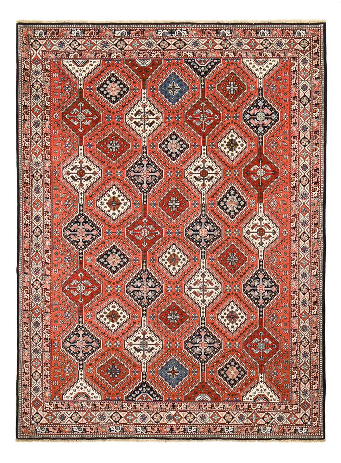 Perserteppich - Nomadic - 406 x 298 cm - hellrot