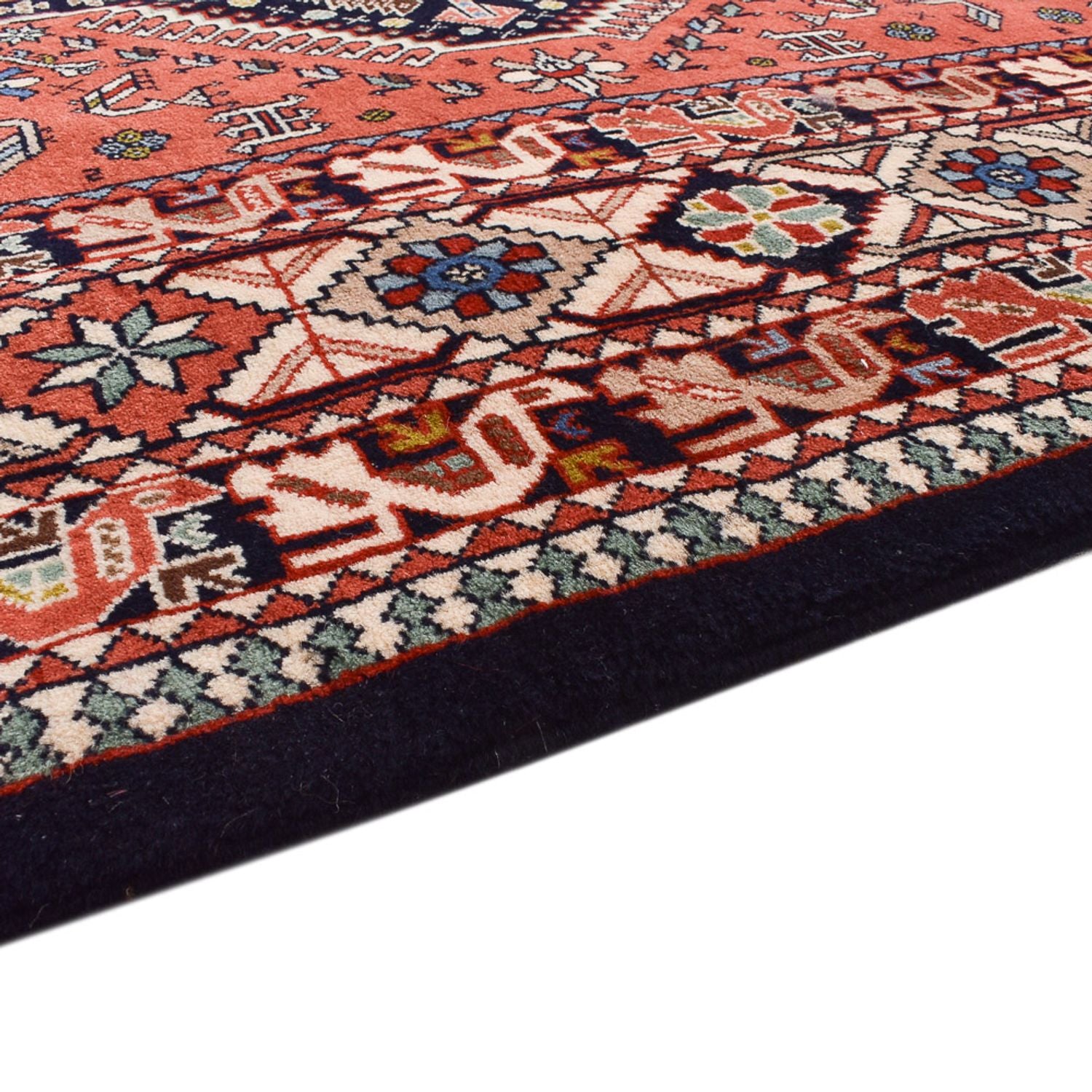 Perserteppich - Nomadic - 406 x 298 cm - hellrot
