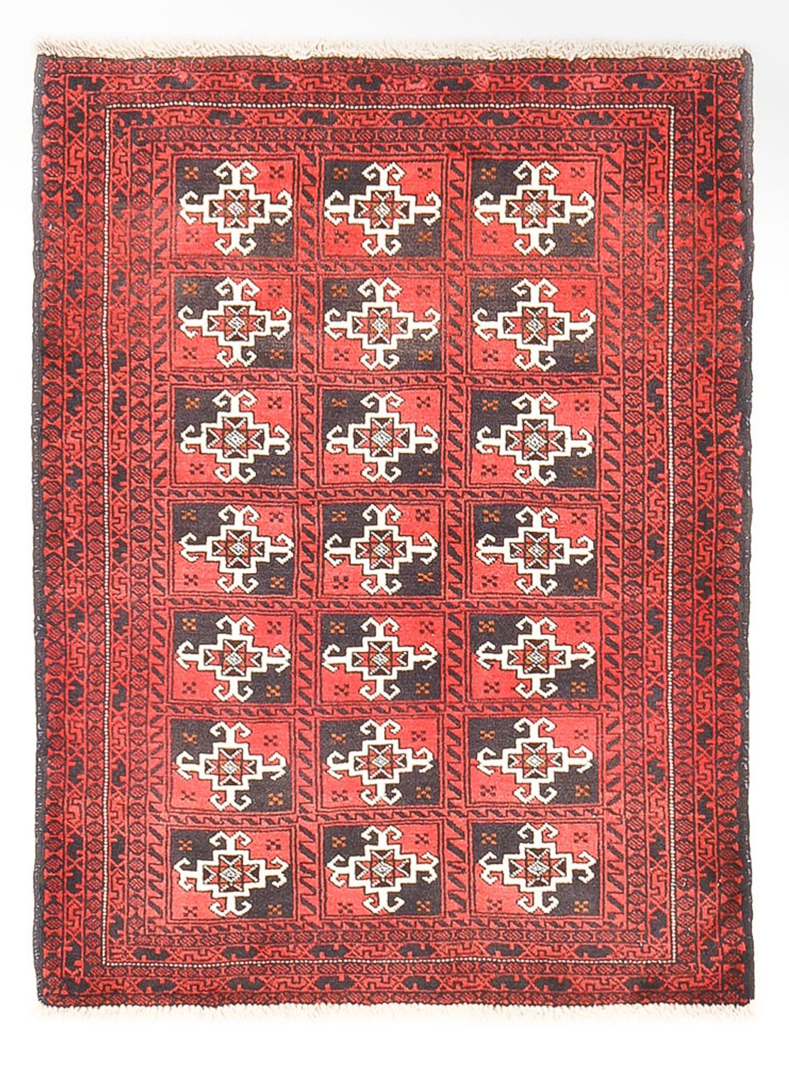 Belutsch Teppich - 127 x 98 cm - mehrfarbig