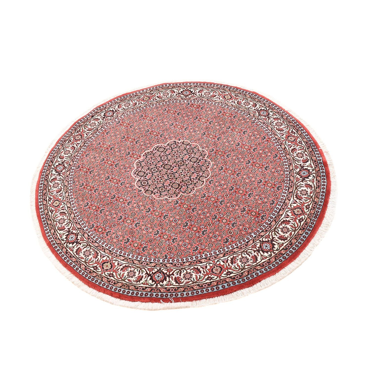 Perserteppich - Bidjar rund  - 150 x 150 cm - rost