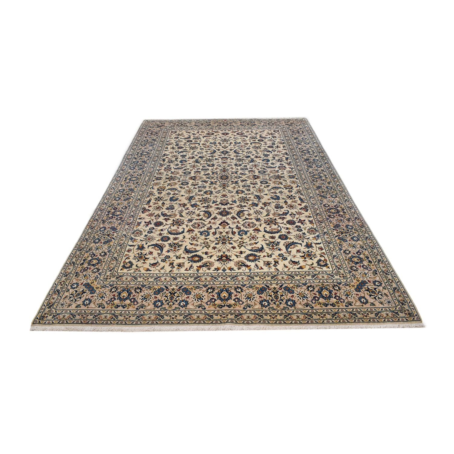Perserteppich - Keshan - 322 x 217 cm - sand