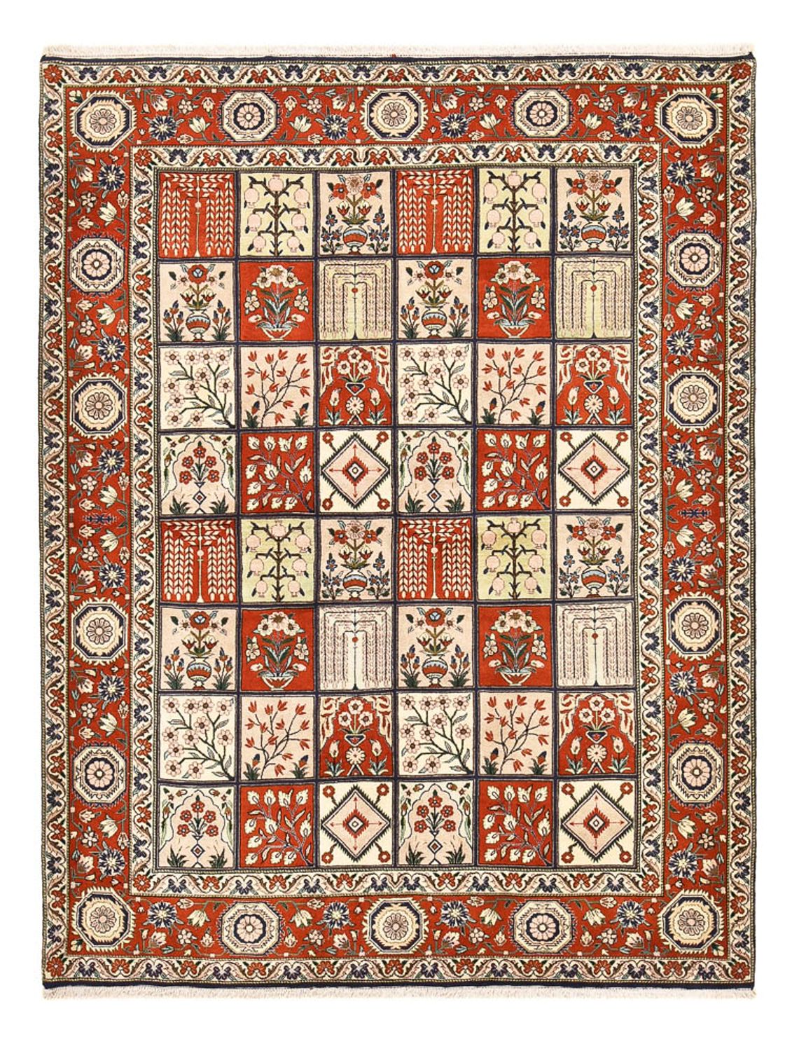 Perserteppich - Nomadic - 241 x 181 cm - mehrfarbig