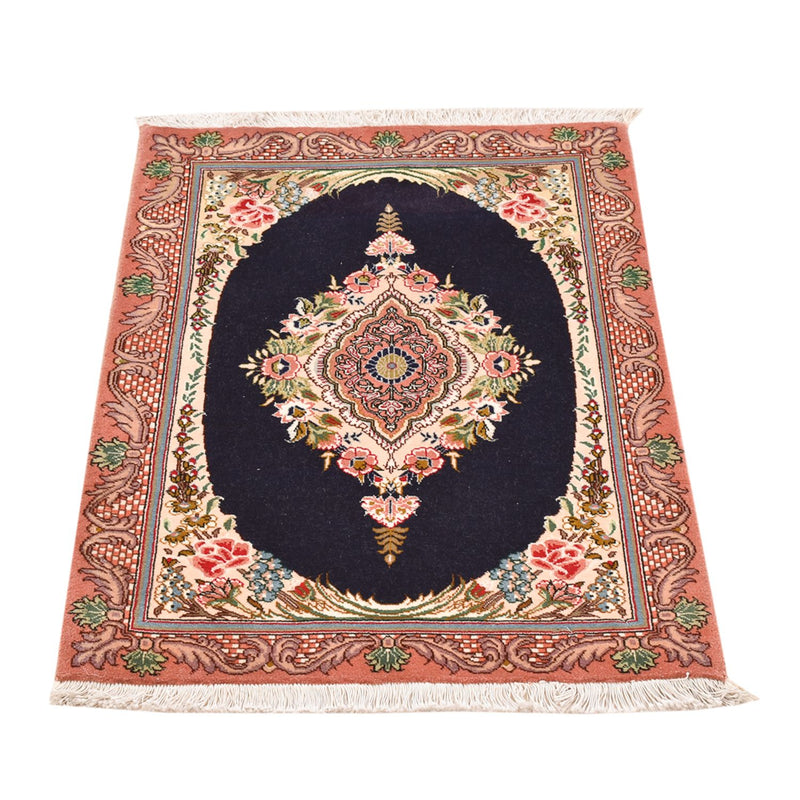 Perserteppich - Täbriz - Royal - 90 x 60 cm - dunkelblau