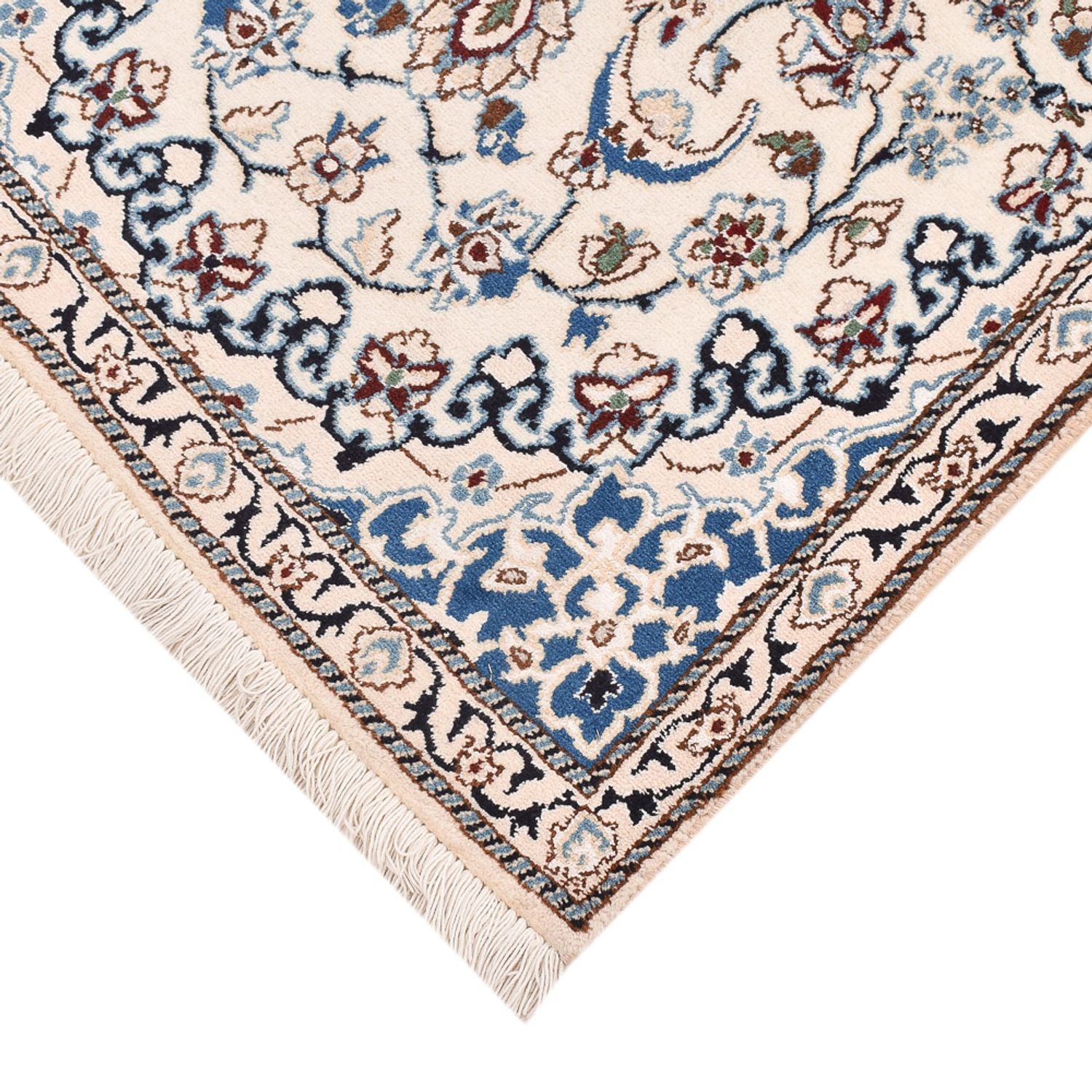 Perserteppich - Nain - Royal - 136 x 80 cm - beige