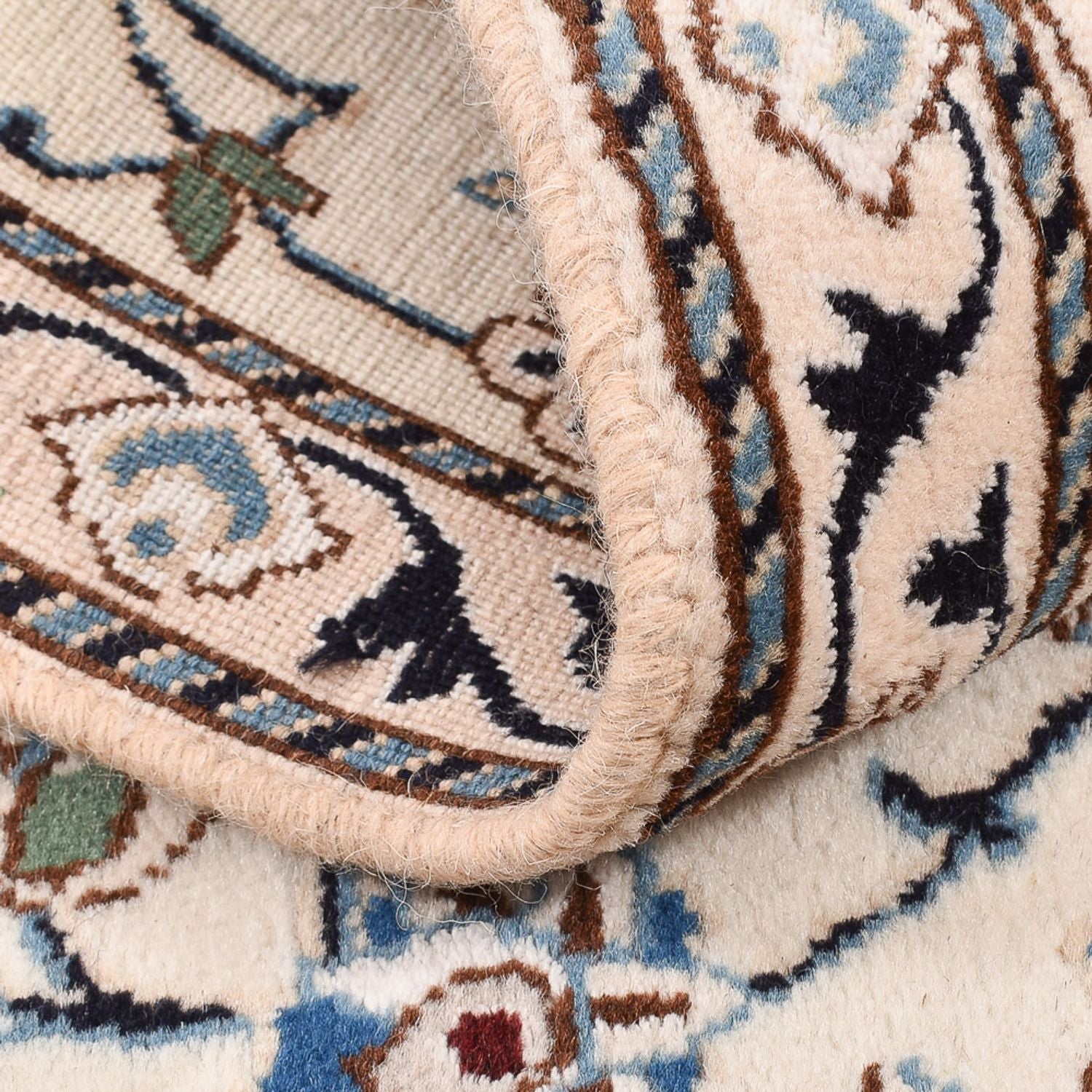 Perserteppich - Nain - Royal - 136 x 80 cm - beige