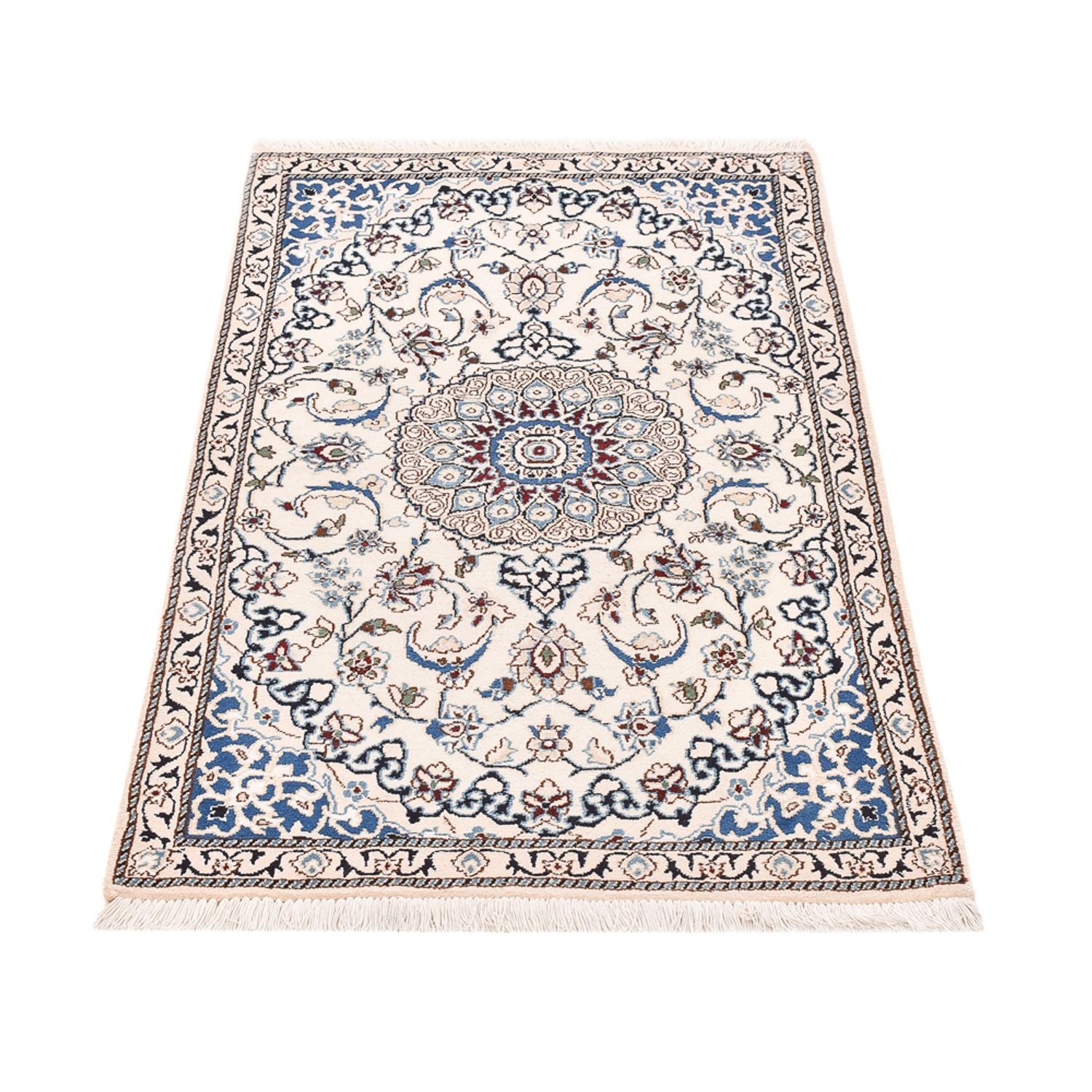 Perserteppich - Nain - Royal - 136 x 80 cm - beige