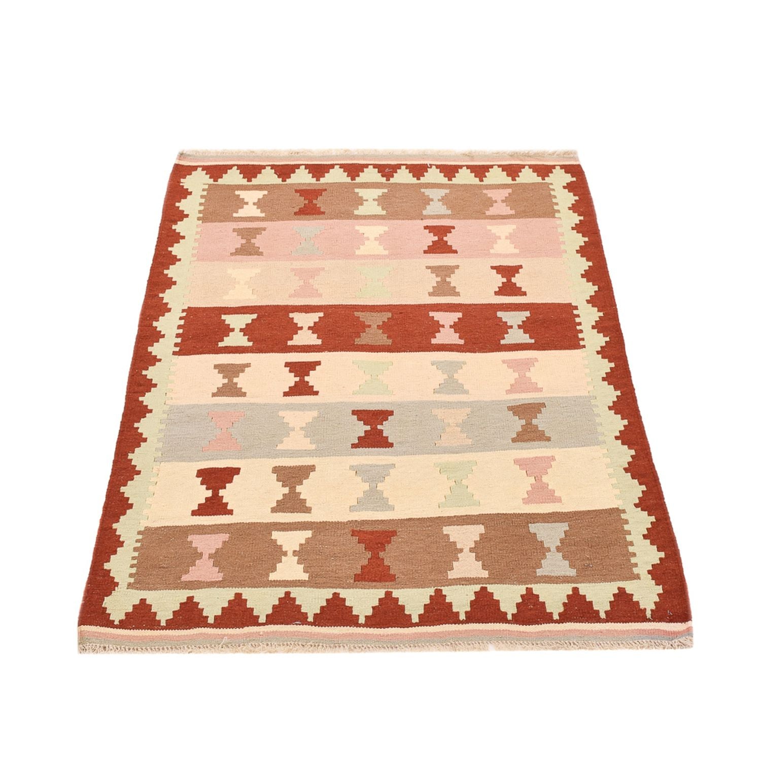 Kelim Teppich - Oriental - 147 x 100 cm - mehrfarbig
