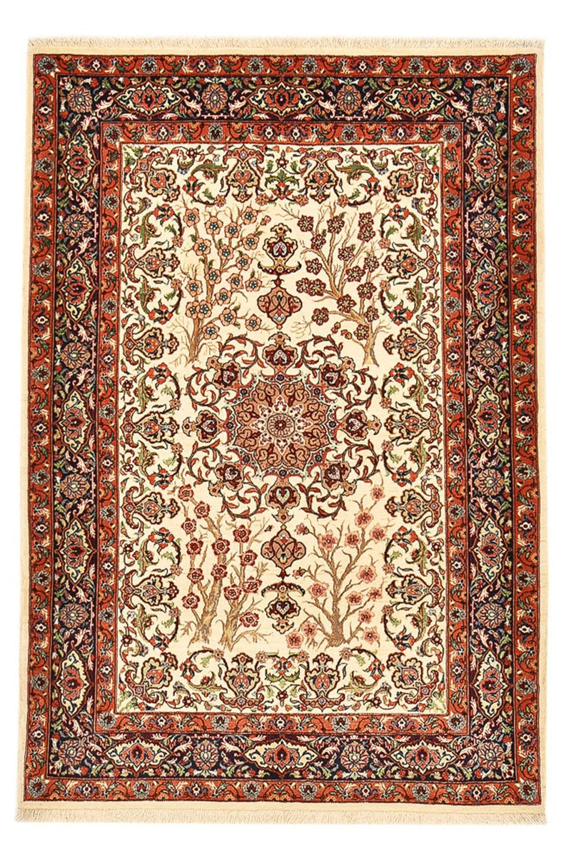 Perserteppich - Ghom - Royal - 157 x 109 cm - hellbeige