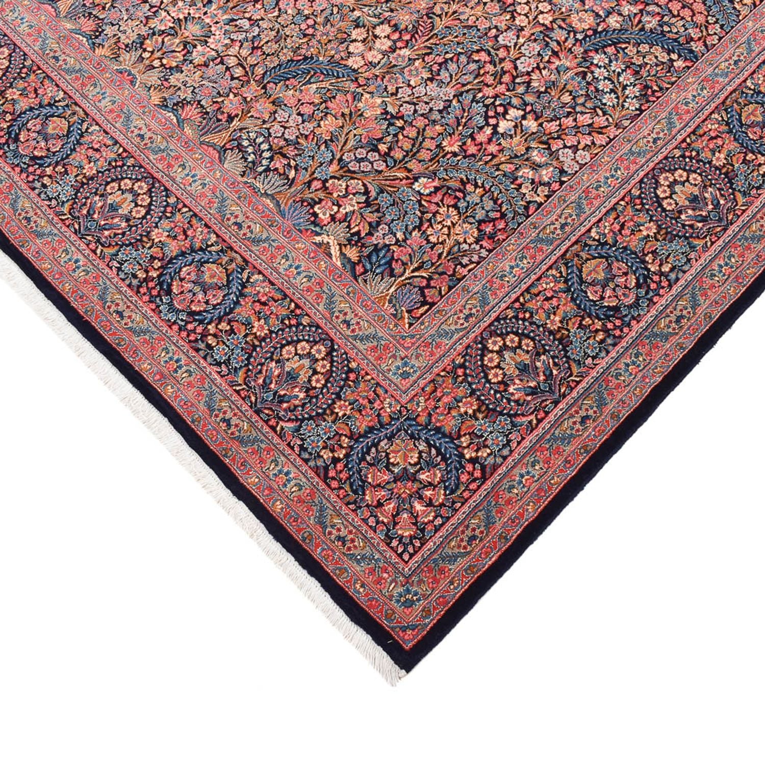 Perserteppich - Royal - 313 x 220 cm - dunkelrot