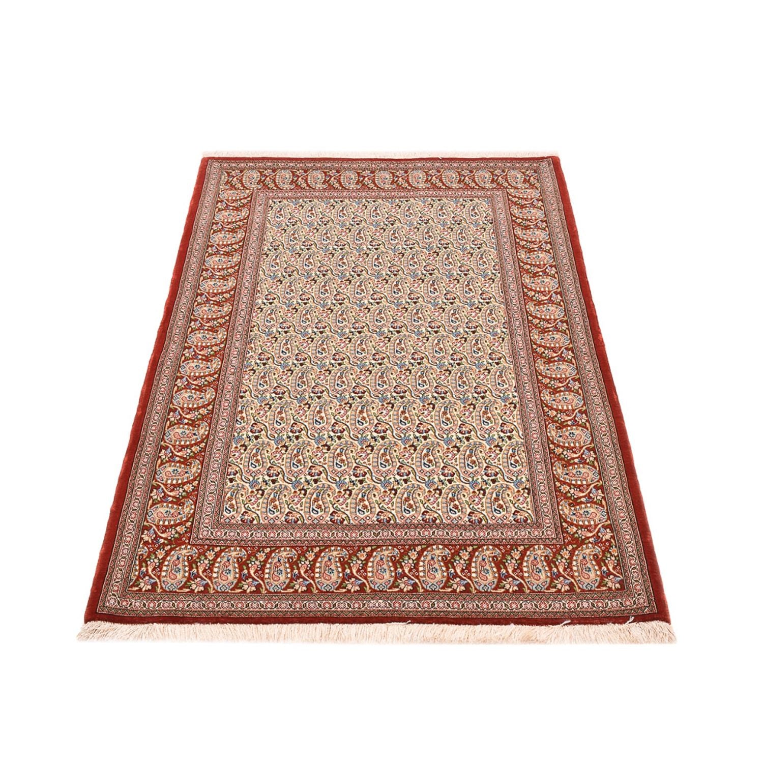 Perserteppich - Ghom - Royal - 154 x 104 cm - rost
