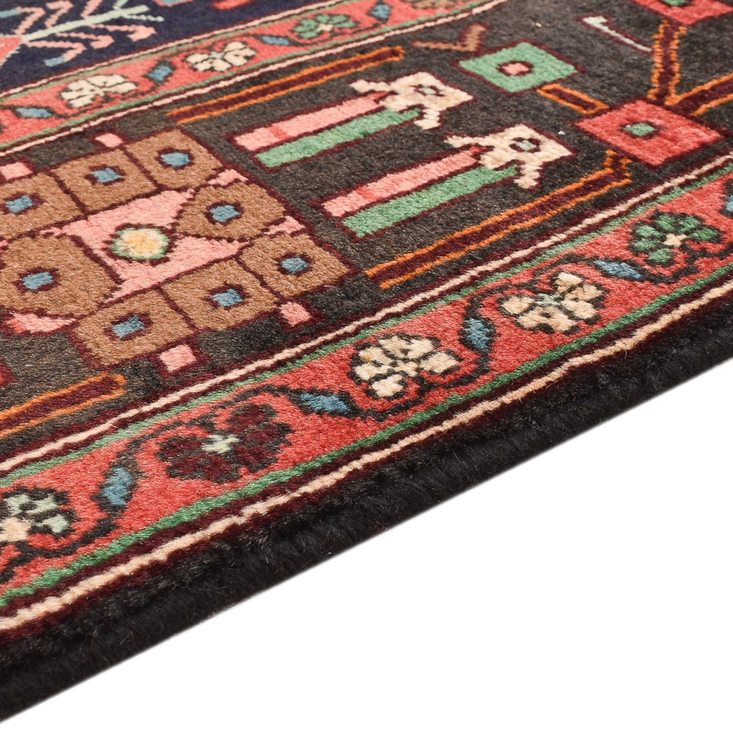 Perserteppich - Nomadic - 243 x 148 cm - hellrot