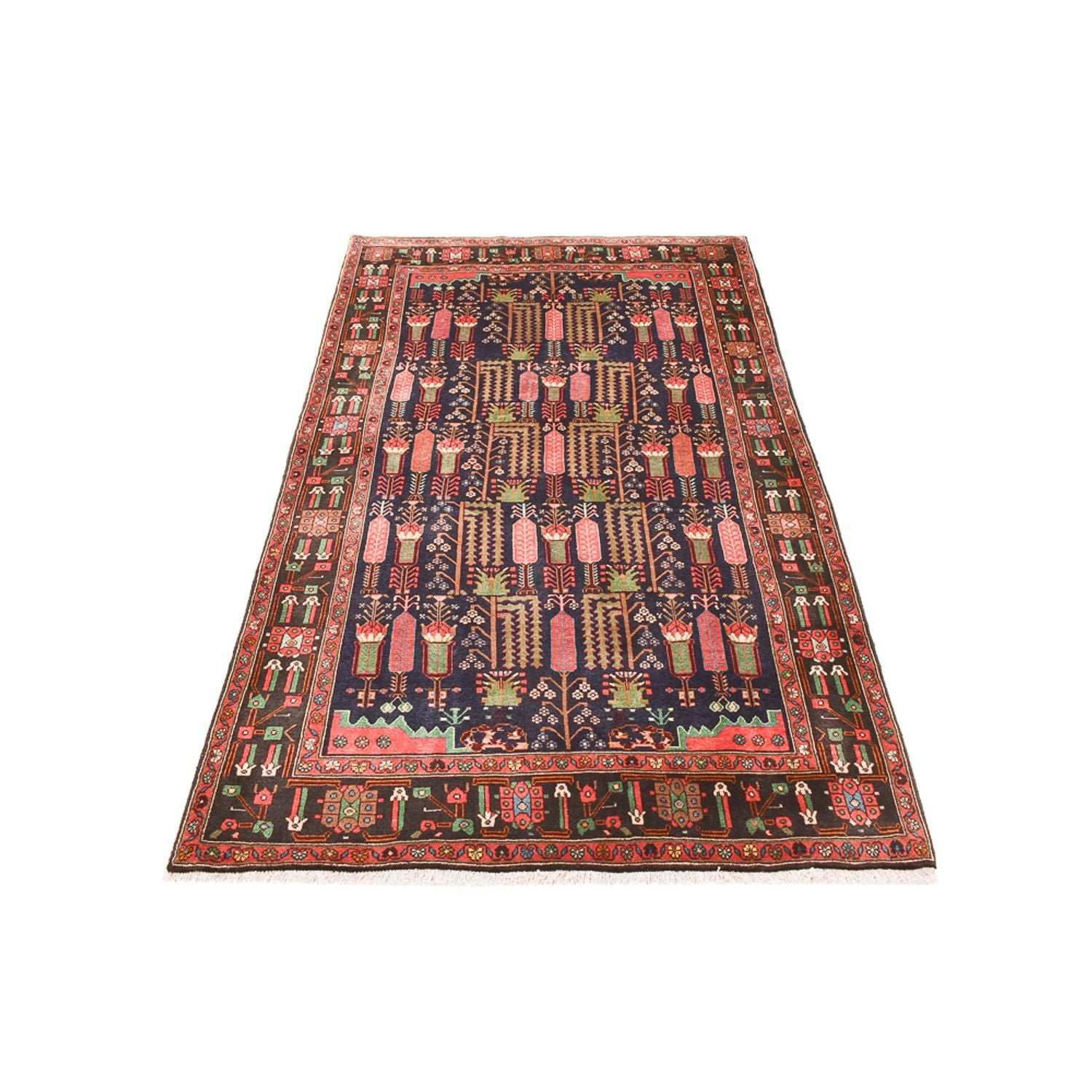 Perserteppich - Nomadic - 243 x 148 cm - hellrot