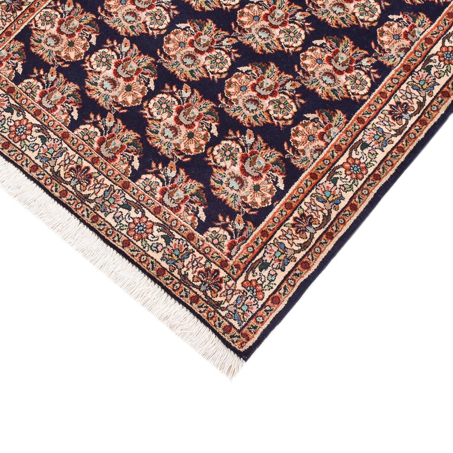 Läufer Perser - Bidjar - 242 x 72 cm - dunkelblau