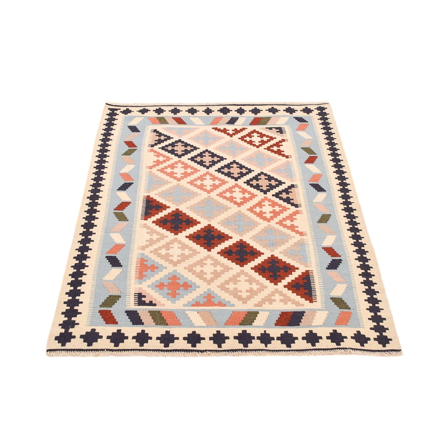 Kelim Teppich - Oriental - 147 x 103 cm - mehrfarbig