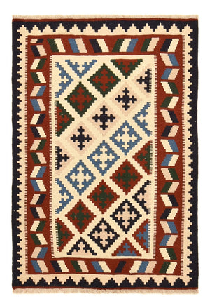 Kelim Teppich - Oriental - 148 x 100 cm - mehrfarbig