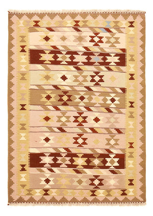 Kelim Teppich - Oriental - 150 x 104 cm - mehrfarbig