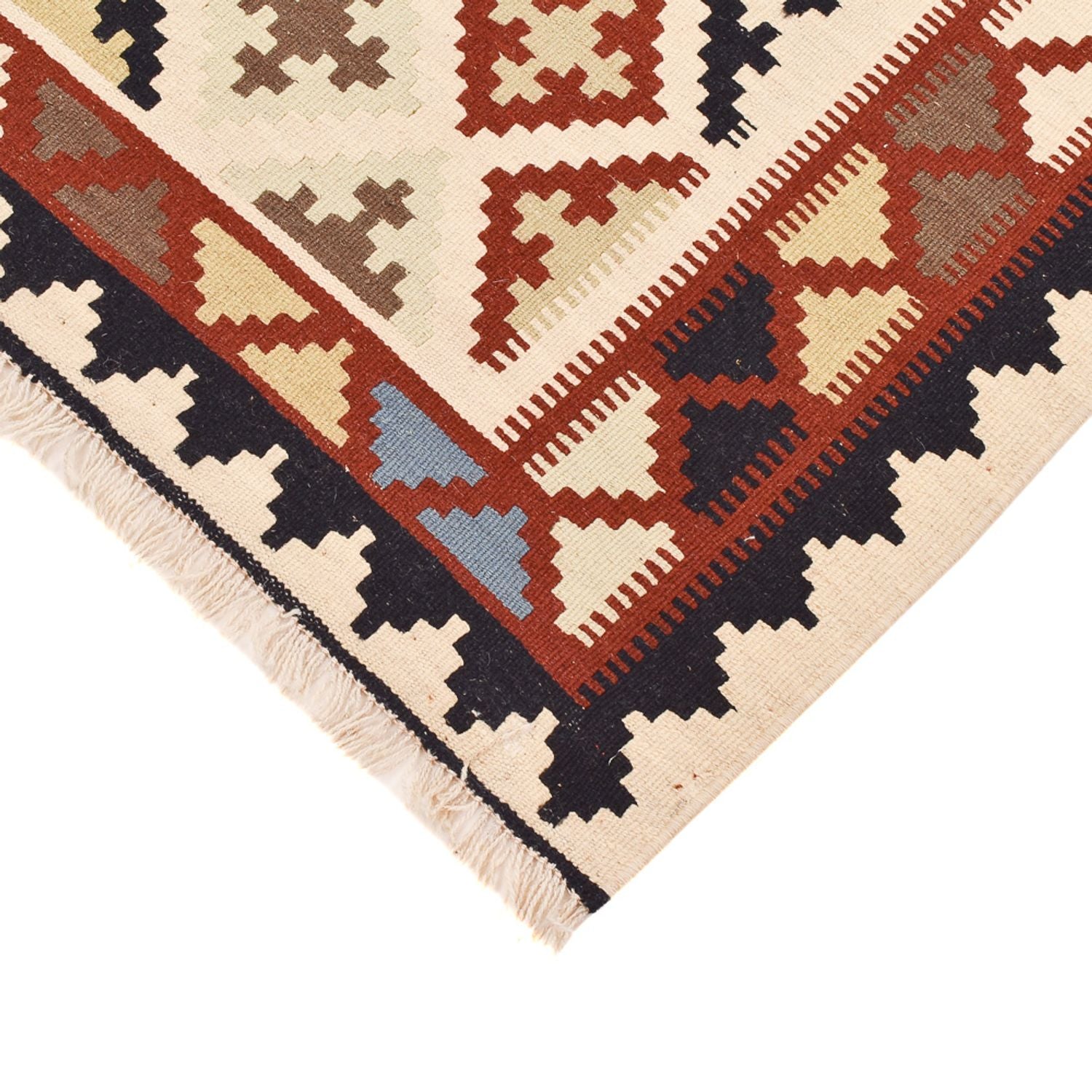 Kelim Teppich - Oriental - 146 x 100 cm - mehrfarbig