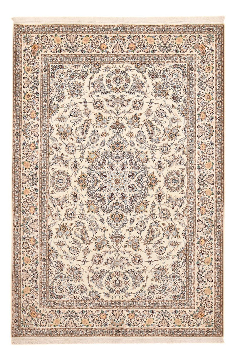 Perserteppich - Nain - Premium - 303 x 203 cm - creme