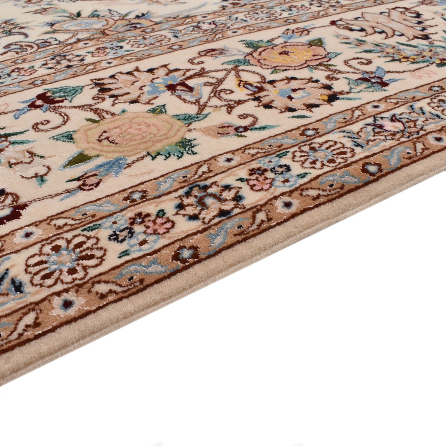 Perserteppich - Nain - Premium - 303 x 203 cm - creme