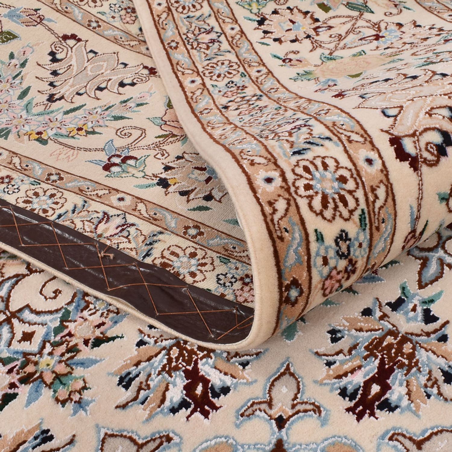 Perserteppich - Nain - Premium - 303 x 203 cm - creme