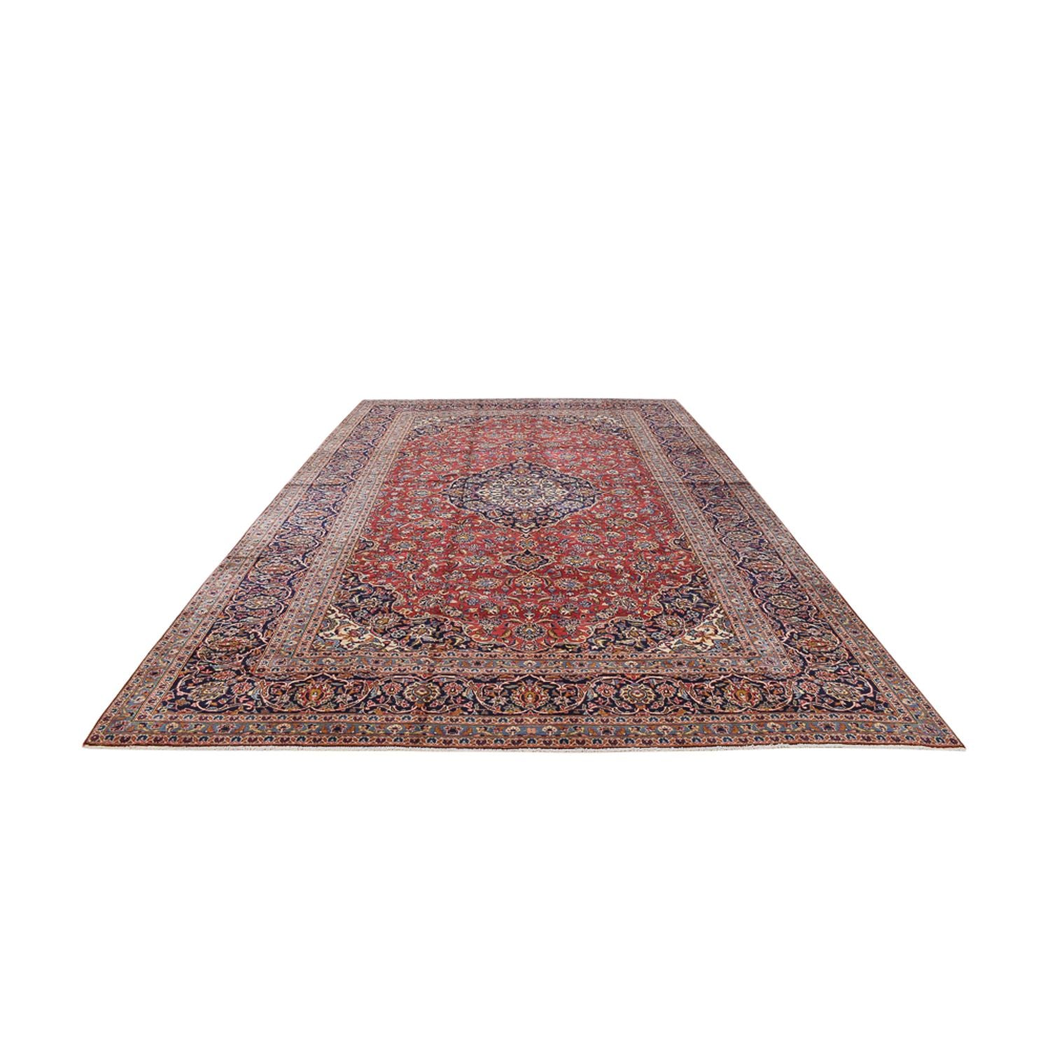 Perserteppich - Keshan - 487 x 300 cm - rot