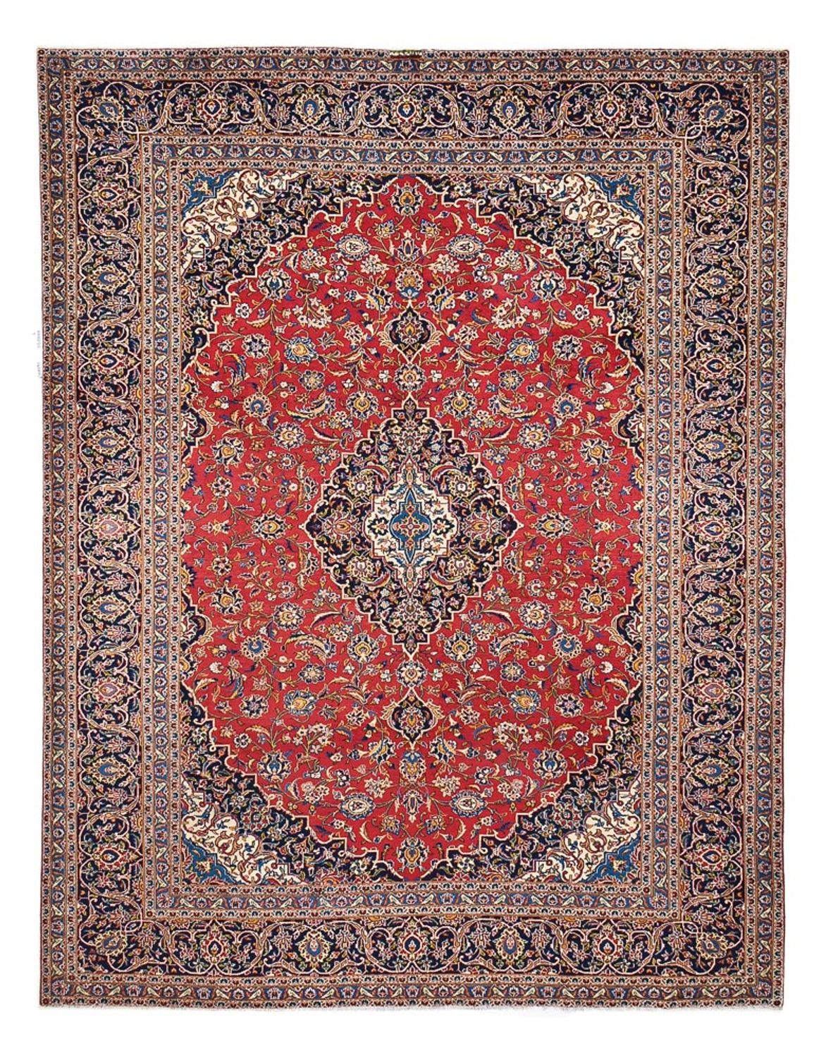 Perserteppich - Keshan - 396 x 301 cm - rot