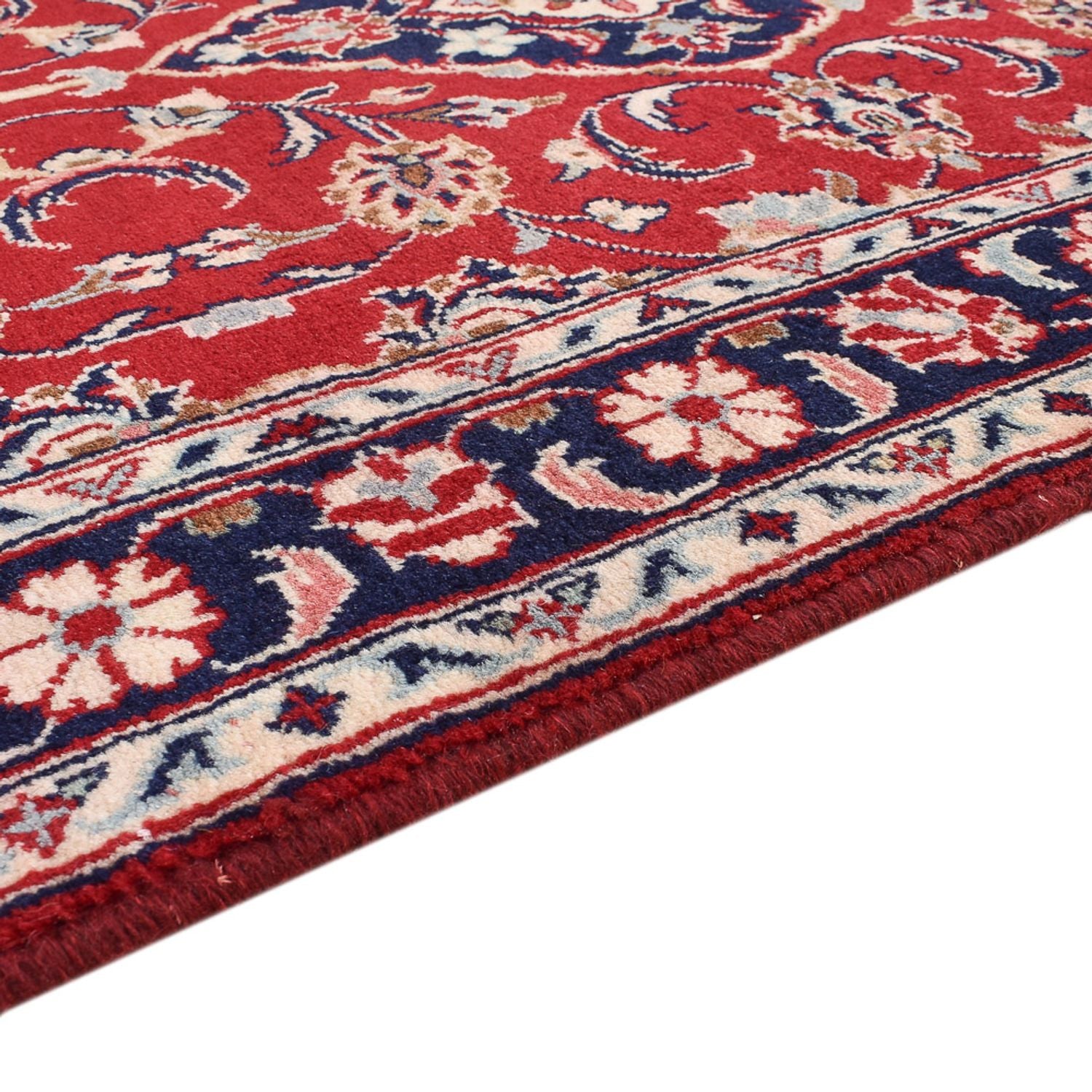 Läufer Perser - Keshan - 300 x 80 cm - rot
