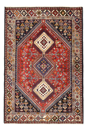 Perserteppich - Nomadic - 147 x 97 cm - rot