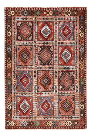 Perserteppich - Nomadic - 148 x 100 cm - mehrfarbig