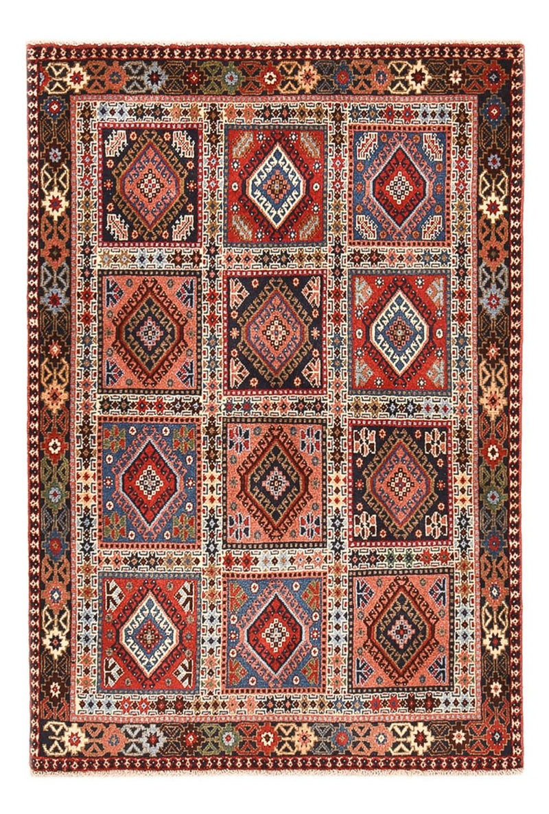 Perserteppich - Nomadic - 148 x 100 cm - mehrfarbig