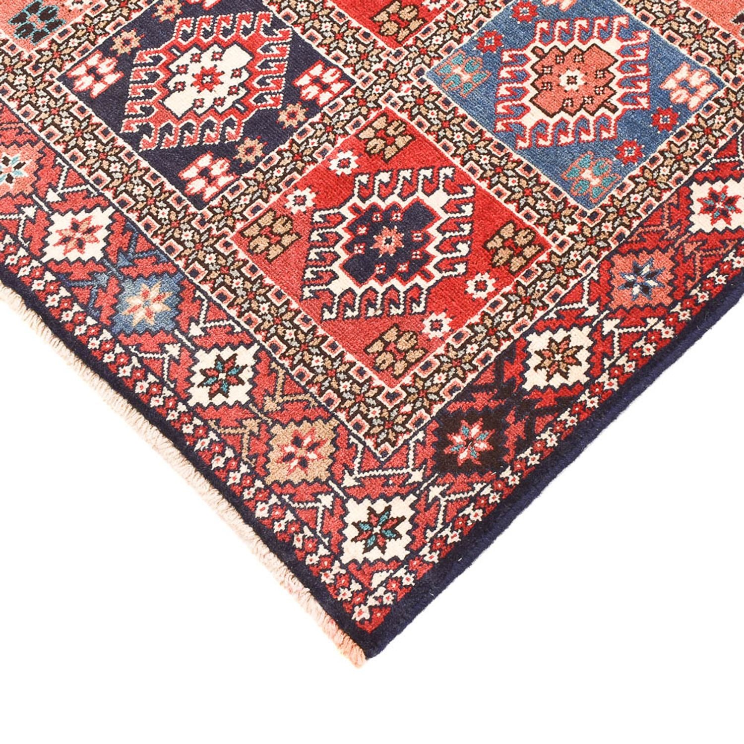 Perserteppich - Nomadic - 150 x 97 cm - mehrfarbig