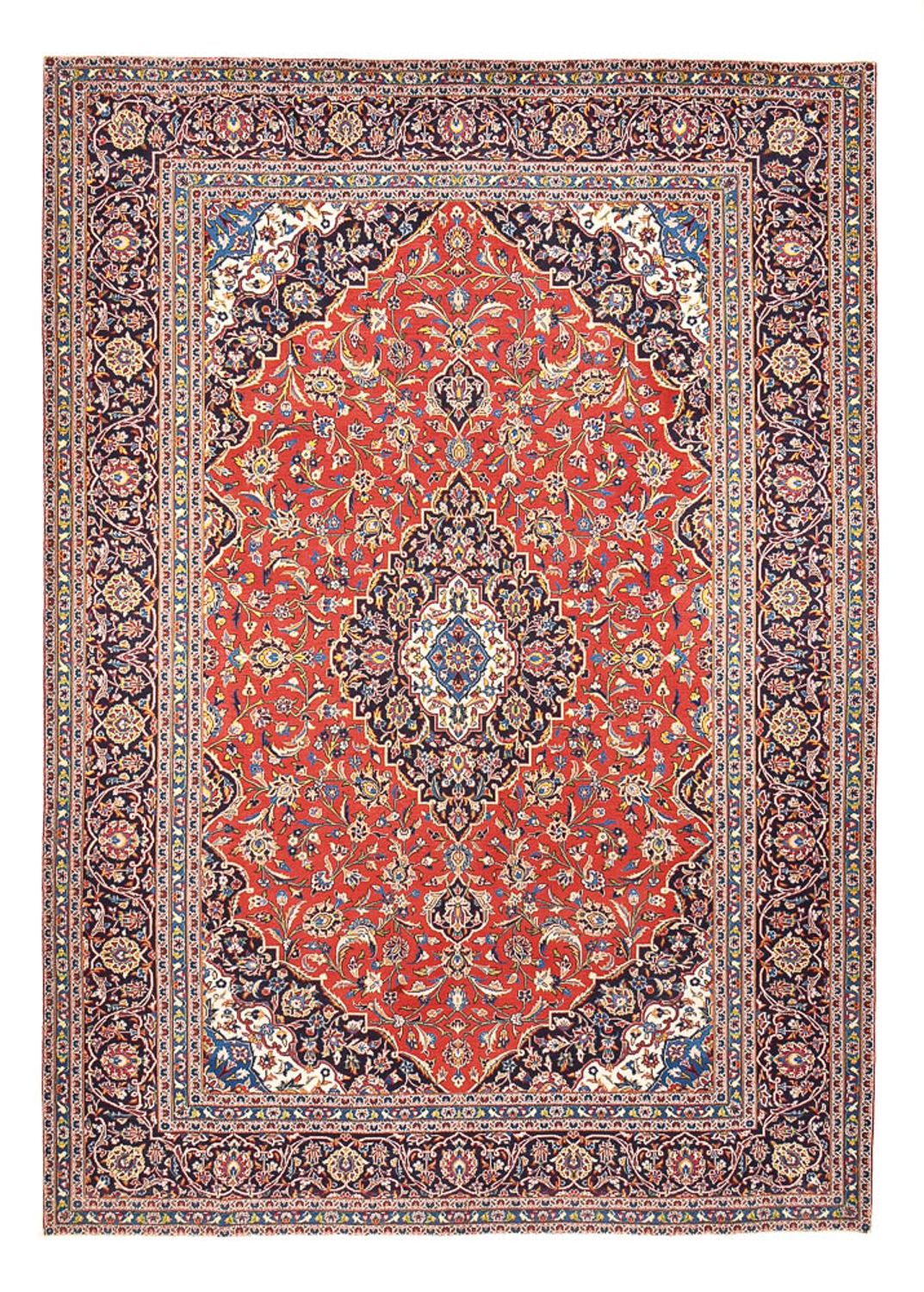 Perserteppich - Keshan - 401 x 294 cm - rot