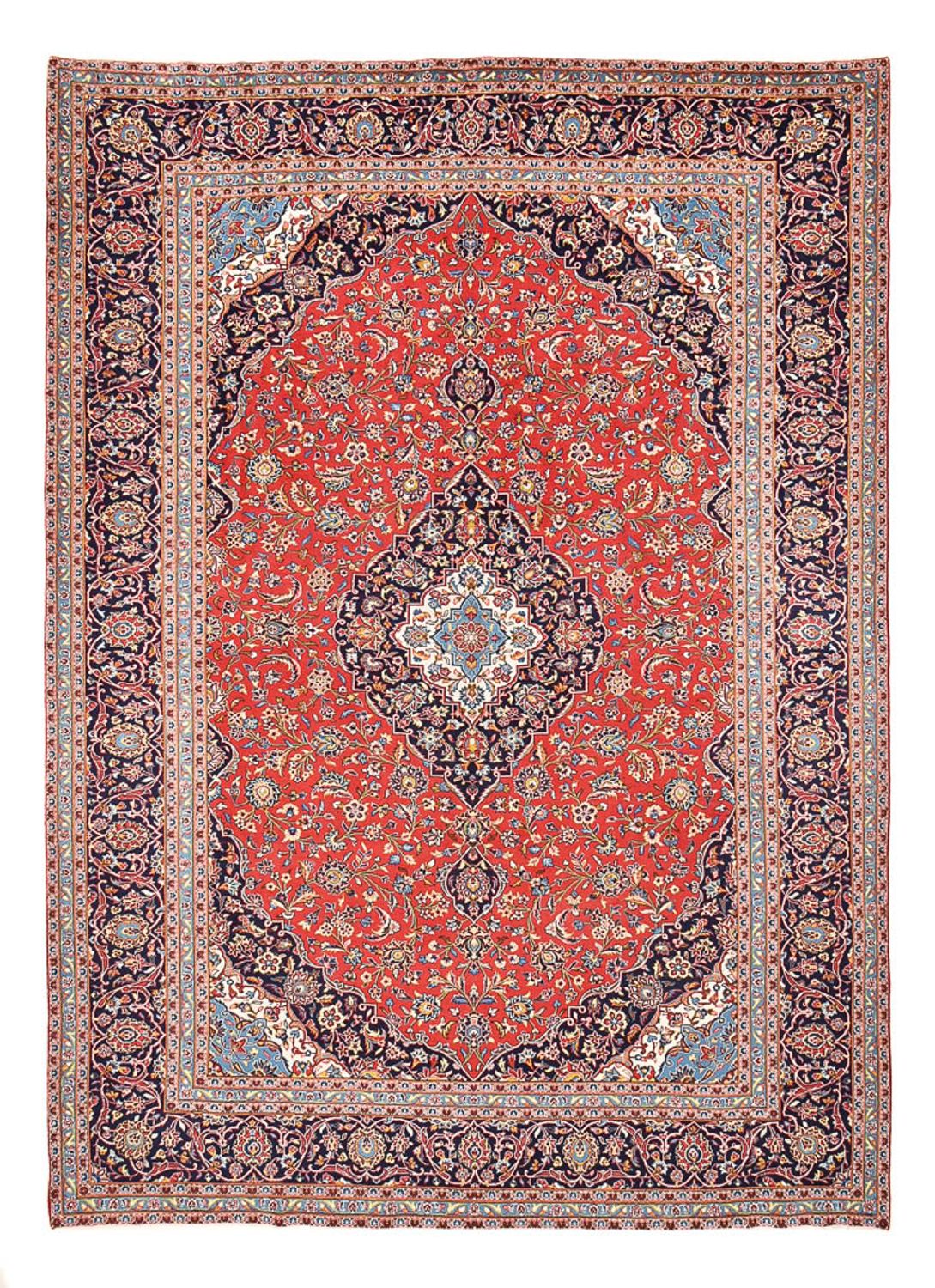 Perserteppich - Keshan - 395 x 286 cm - rot